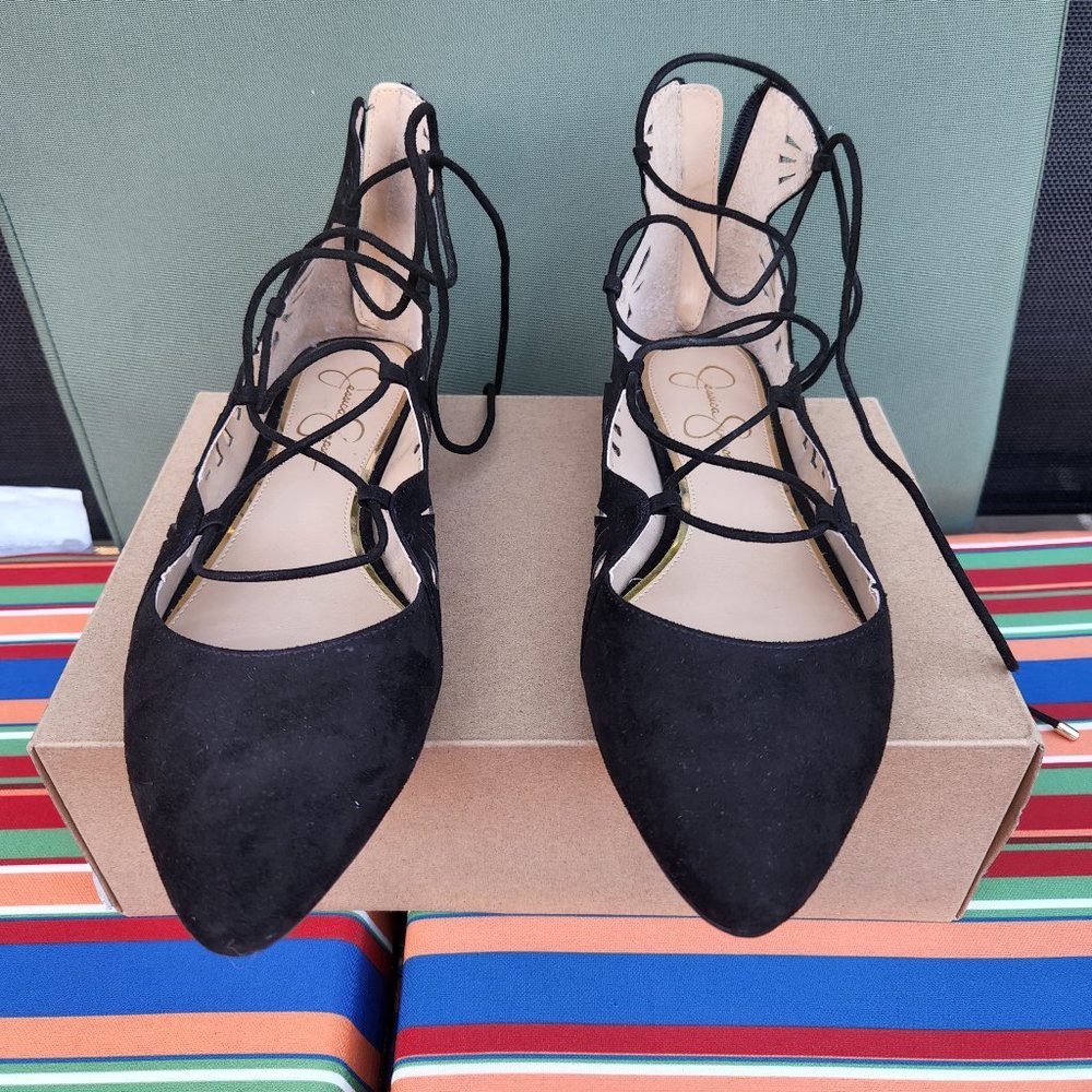 Black flats